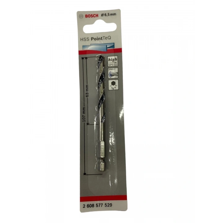 BFS Bosch Pointteq Altıgen Şaftlı Hss Matkap Ucu 6,5 mm