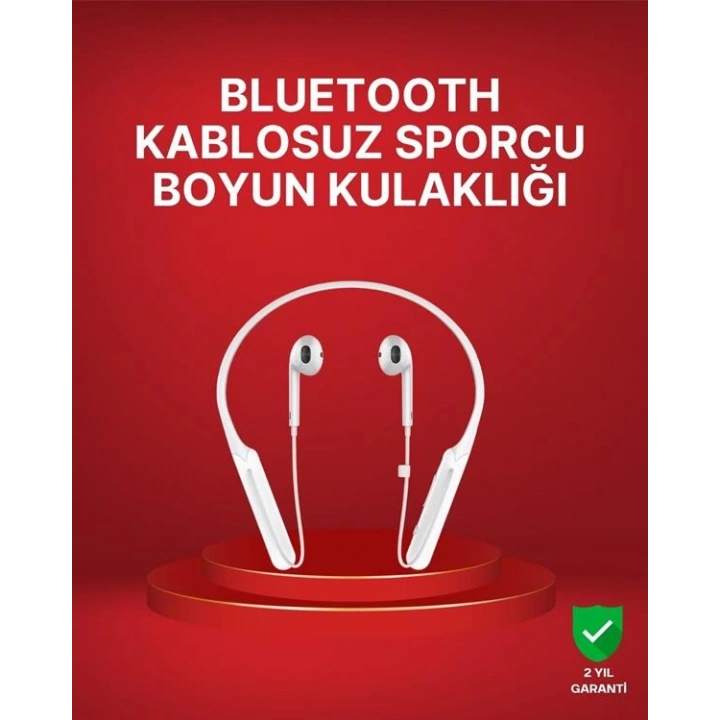 BFS Boyun Askılı Kablosuz Kulaklık – Uzun Süreli Batarya Performansı