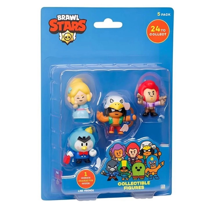 BFS   Brawl Stars 5li Figür Set