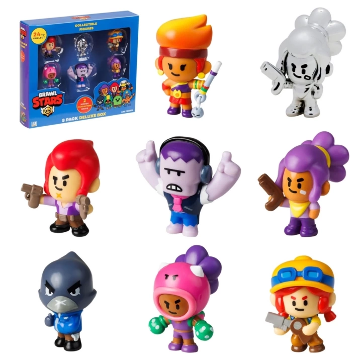 BFS   Brawl Stars 8li Delüks Figür