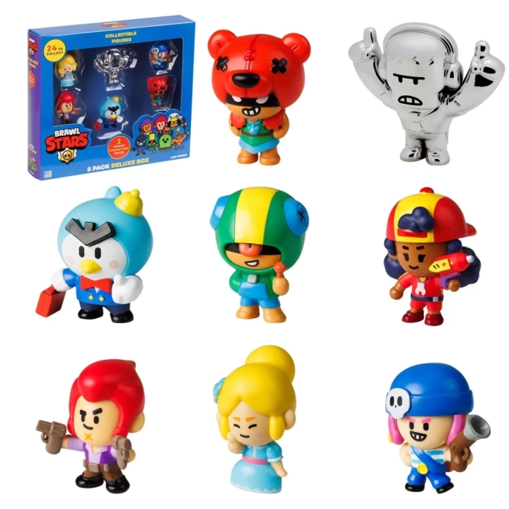 BFS   Brawl Stars 8li Delüks Figür