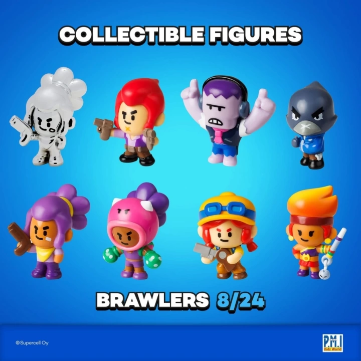 BFS   Brawl Stars 8li Delüks Figür