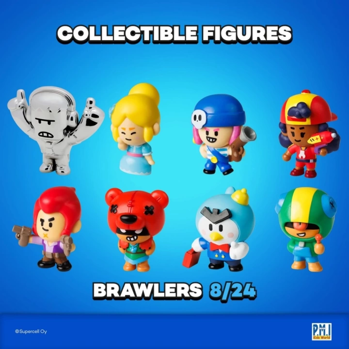 BFS   Brawl Stars 8li Delüks Figür