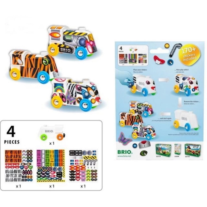 BFS     Brio Sticker Yapıştırmalı Tren 33979