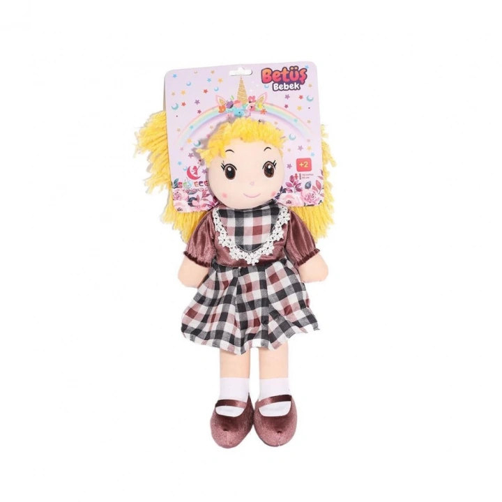BFS  BT-2150 Betül Bez Bebek -Sevecen Toys