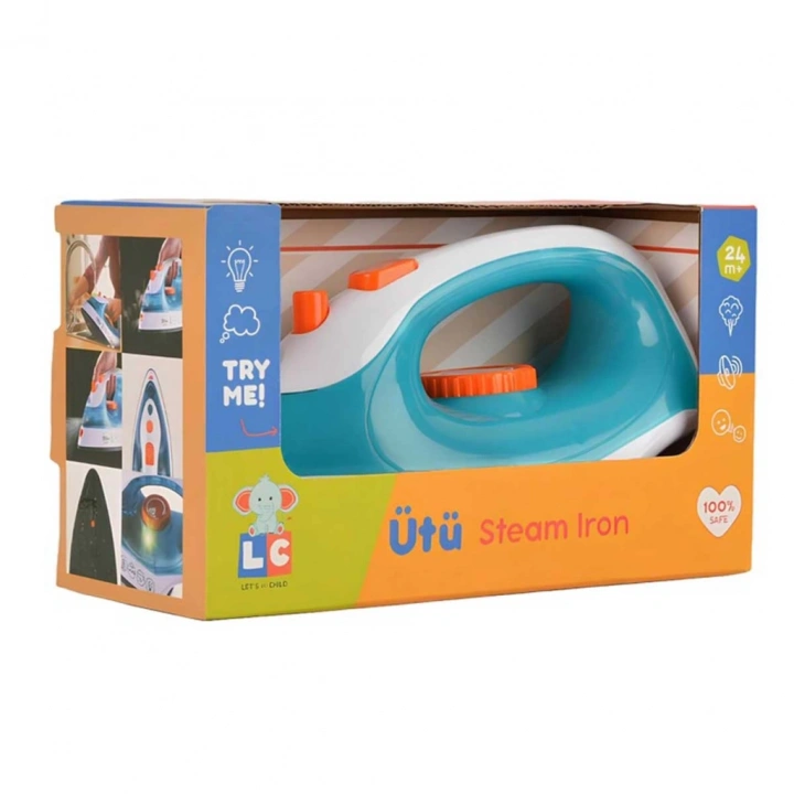 BFS  Buharlı Işıklı ve Sesli Oyuncak Ütü