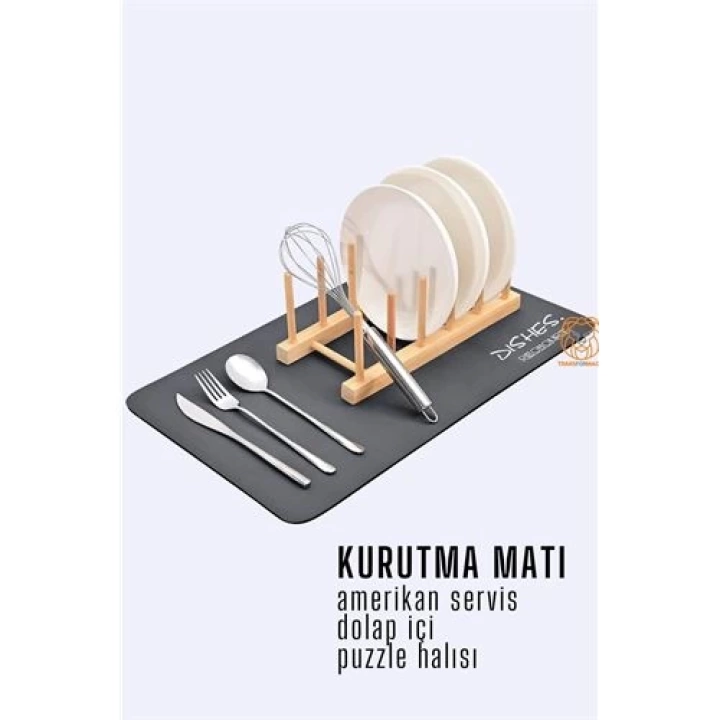 BFS  Bulaşık Durulama Kurutma Matı Süzücü Emici D.Reohouri Design