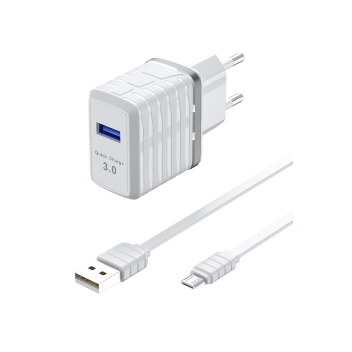 BFS  C32Q 3.0 Quick Micro USB Seyahat Şarj Cihazı