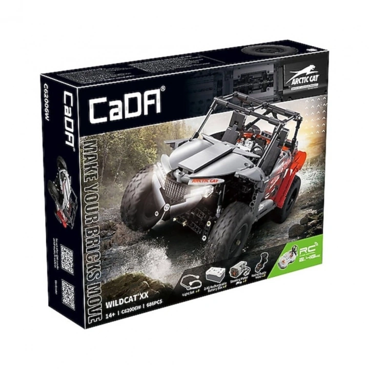 BFS C62006W CADA ARTİC CAT WİLDCAT XX 686 PARÇA BLOCK OYUNCAK