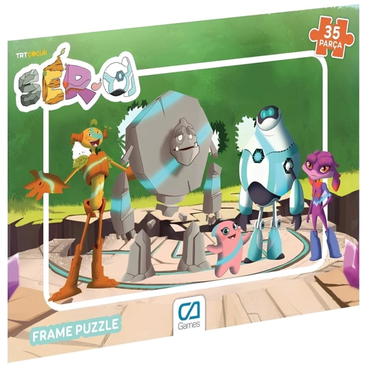 BFS  Ca Games Ser-A Frame Puzzle 35 Parça 5200-5201