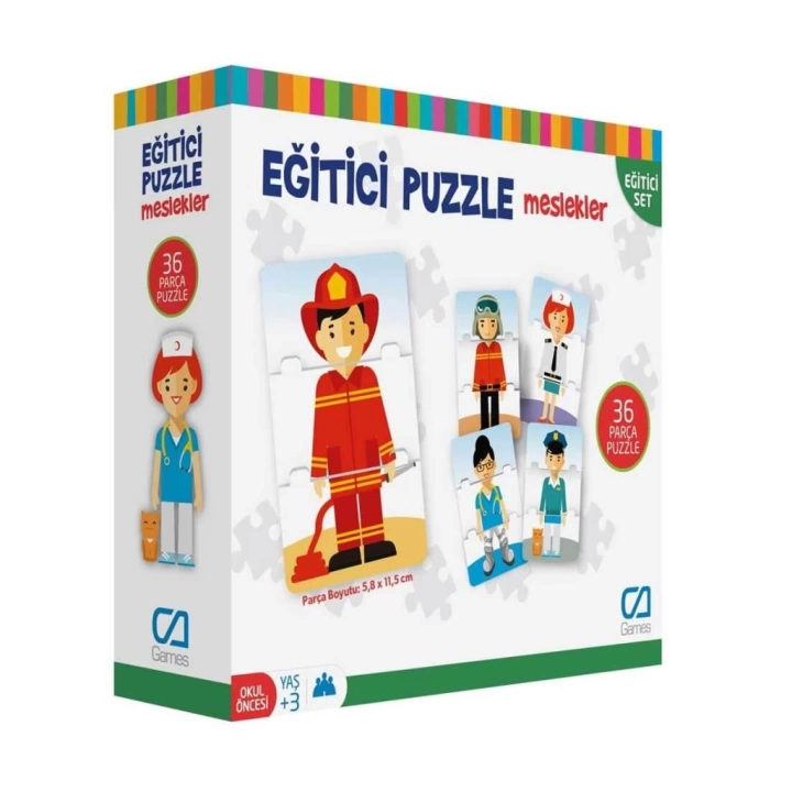 BFS  CA.5030 CA Games, Eğitici Puzzle Meslekler