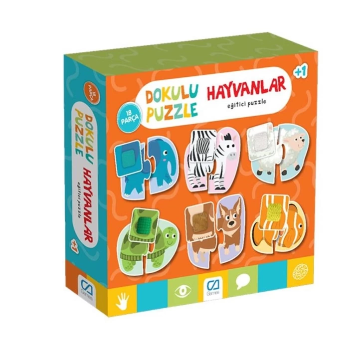 BFS  CA.5126 DOKULU PUZZLE HAYVANLAR