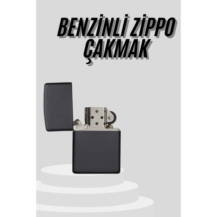 BFS Çakmak Parlak Siyah Doldurulabilir Hedyelik Eşya