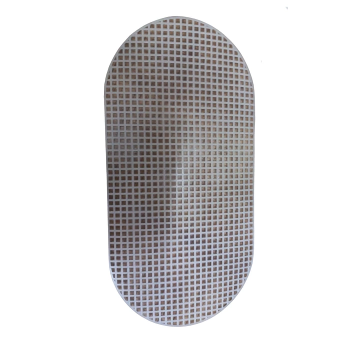 BFS Çanta Kanvası Oval 30x15 cm Beyaz
