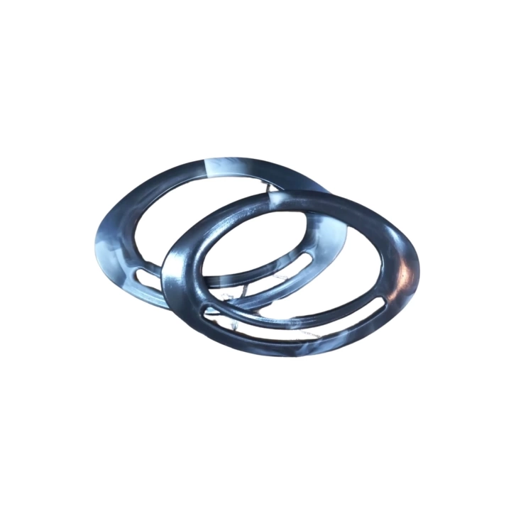 BFS Çanta Sapı Oval Siyah-Beyaz 18 cm