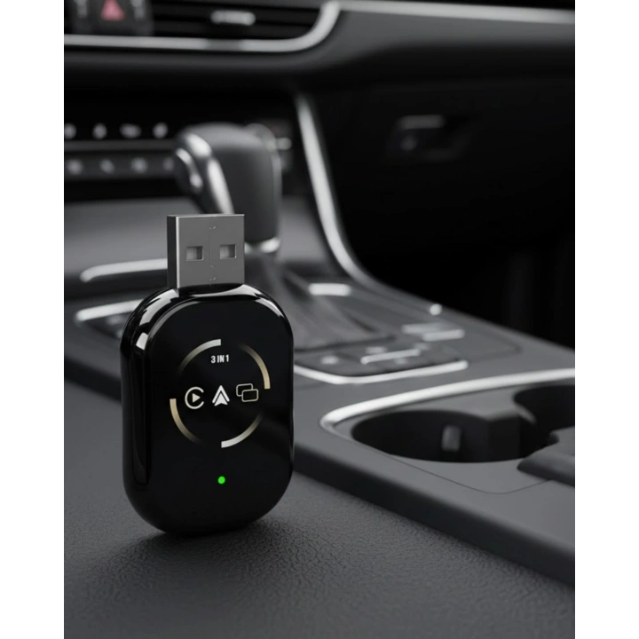 BFS CarPlay Destekli Araçlar İçin Kablosuz Android Auto Dönüştürücü