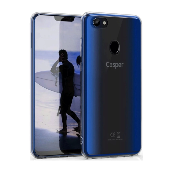BFS  Casper Via G3 Kılıf Lüx Şeffaf Silikon