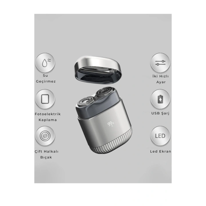 BFS  CB-S2 Tıraş Makinesi - Gümüş