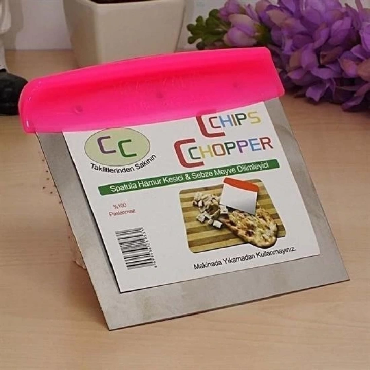 BFS  Çelik Hamur Kesici Kazıyıcı Pasta Kek Dekorasyon Spatula Aleti