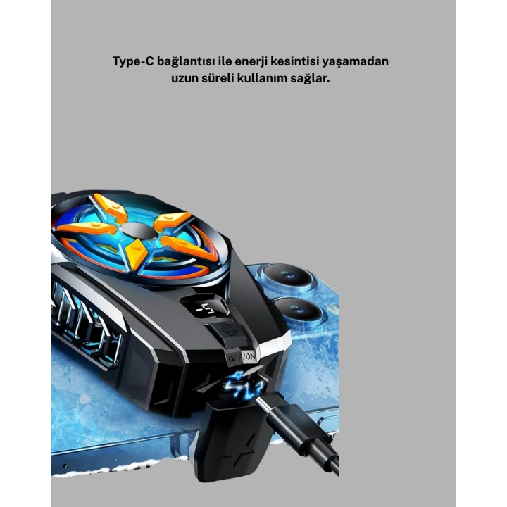 BFS Cep Telefonu Radyatörü Yarı İletken Hızlı Soğutma ve Dijital Ekran Kontrollü