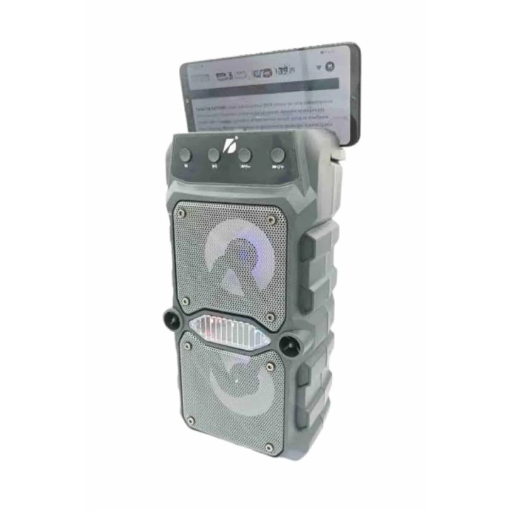 BFS Çift Çıkışlı Güçlü Bataryalı Kablosuz Yüksek Ses Kaliteli Bluetooth Hoparlör