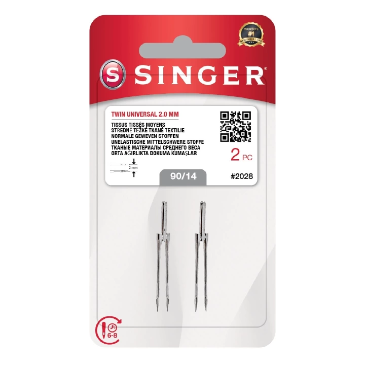 BFS Çift İğne 2Mm. (2Li Blister/14 No.)