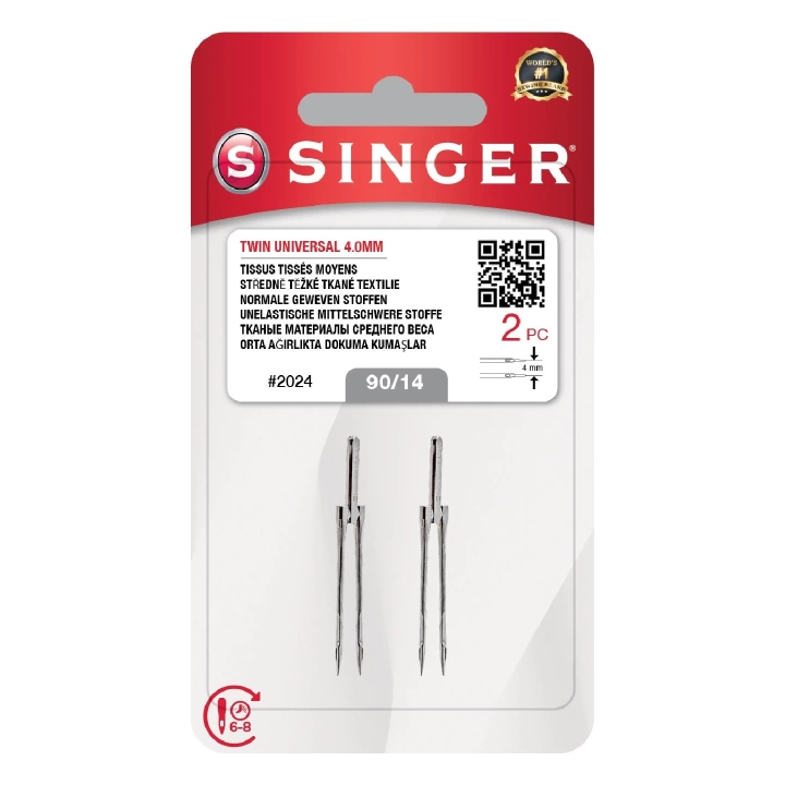 BFS Çift İğne 4Mm. (2Li Blister/14 No.)