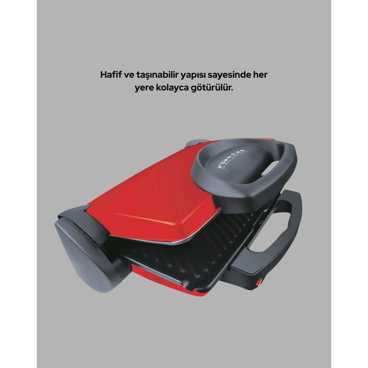 BFS Çıkarılabilir Plakalı 2000W Tost Makinesi – Termostatlı, Kolay Temizlenir