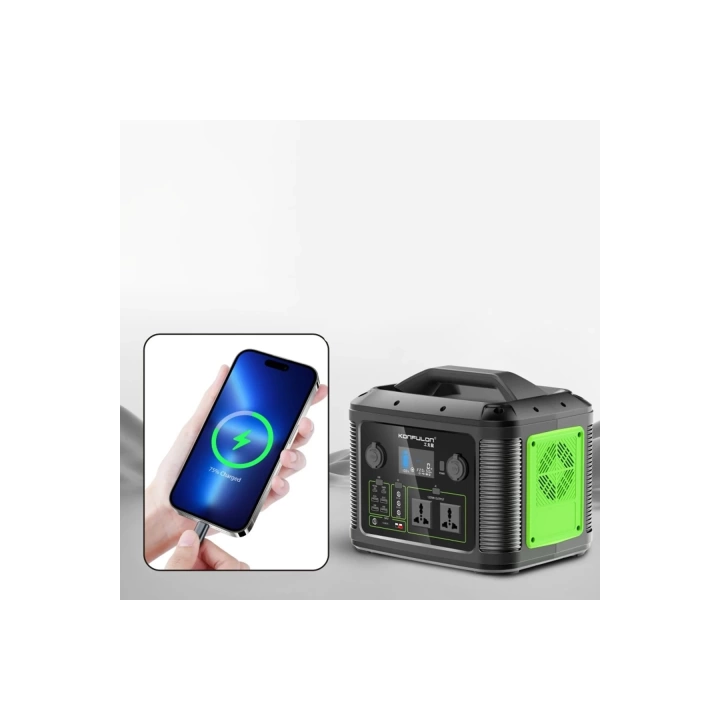 BFS  CN06 Powerbank 1200W 315.000 mAh Kamp Şarj 60W PD - Siyah
