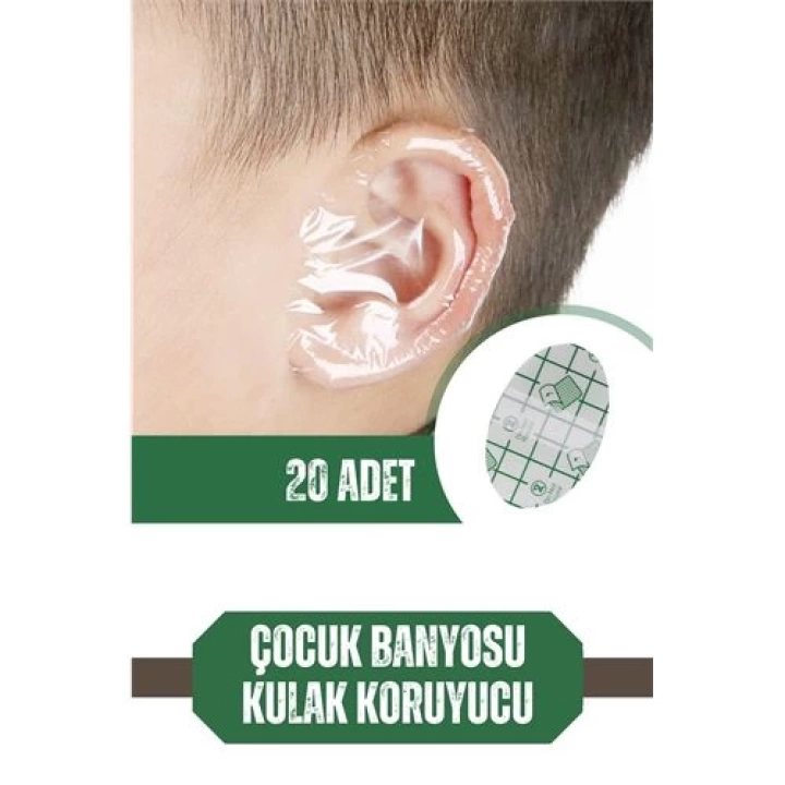 BFS Çocuk Banyo Kulak Koruyucu Su Geçirmez 20 Adet