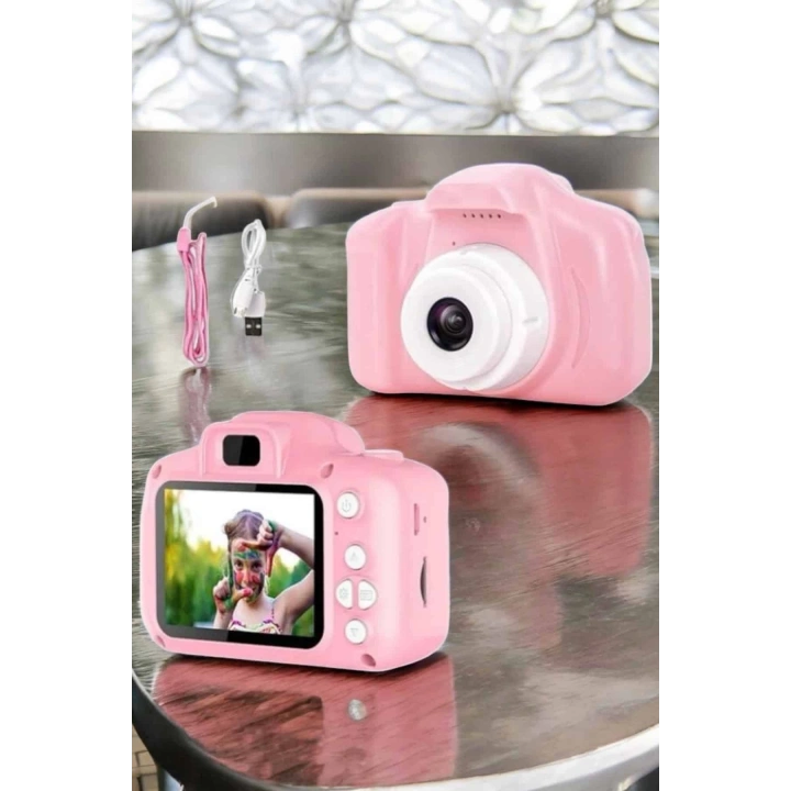 BFS Çocuk Kamerası Dijital 1080P HD Kaliteli Mini Fotoğraf Makinesi Profesyonel