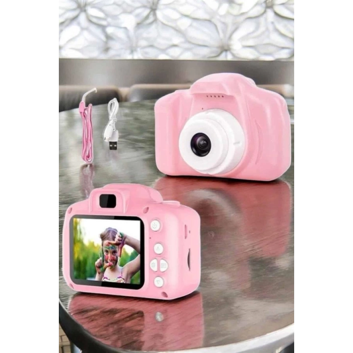 BFS Çocuk Kamerası Dijital 1080P HD Kaliteli Mini Fotoğraf Makinesi Profesyonel