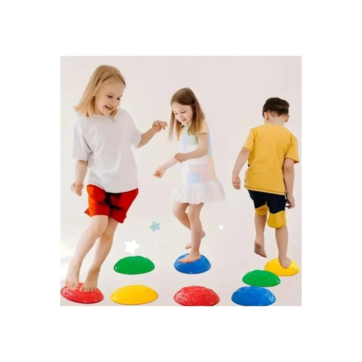 BFS Çocuk Yarım Küre Denge Ve Koordinasyon Adası 6 Lı Oyun Seti