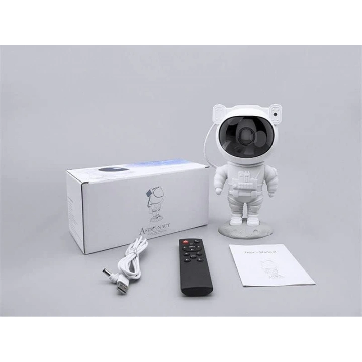 BFS Çocuklara Özel Projeksiyon Astronot Lamba Speaker Sevimli