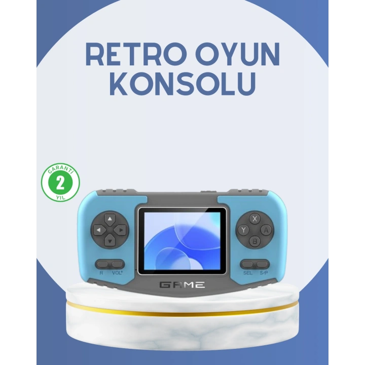 BFS Çocuklara Özel Retro Oyun Konsolu Portatif Eğlence Cihazı