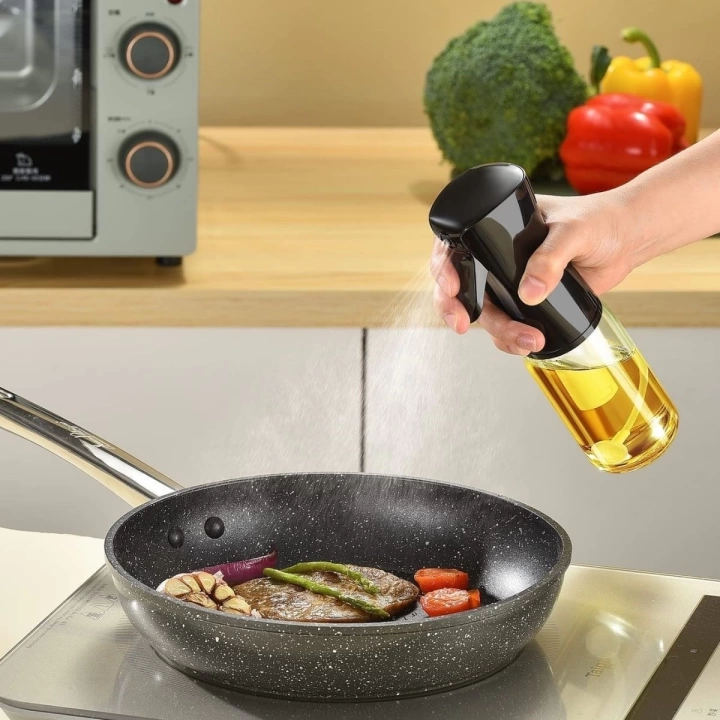 BFS   Çok Amaçlı Cam Şişe Püskürtmeli Dağıtıcı Yağdanlık Limonluk Sirke Sosluk Spreyi