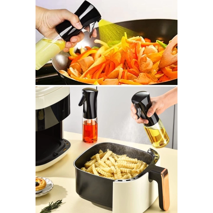BFS   Çok Amaçlı Cam Şişe Püskürtmeli Dağıtıcı Yağdanlık Limonluk Sirke Sosluk Spreyi