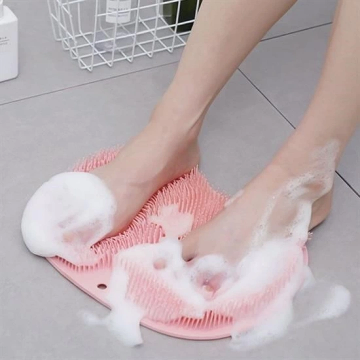 BFS  Çok Amaçlı Esnek Yumuşak Banyo El Ayak Vücut Plastik Duş Matı Plastik Banyo Matı