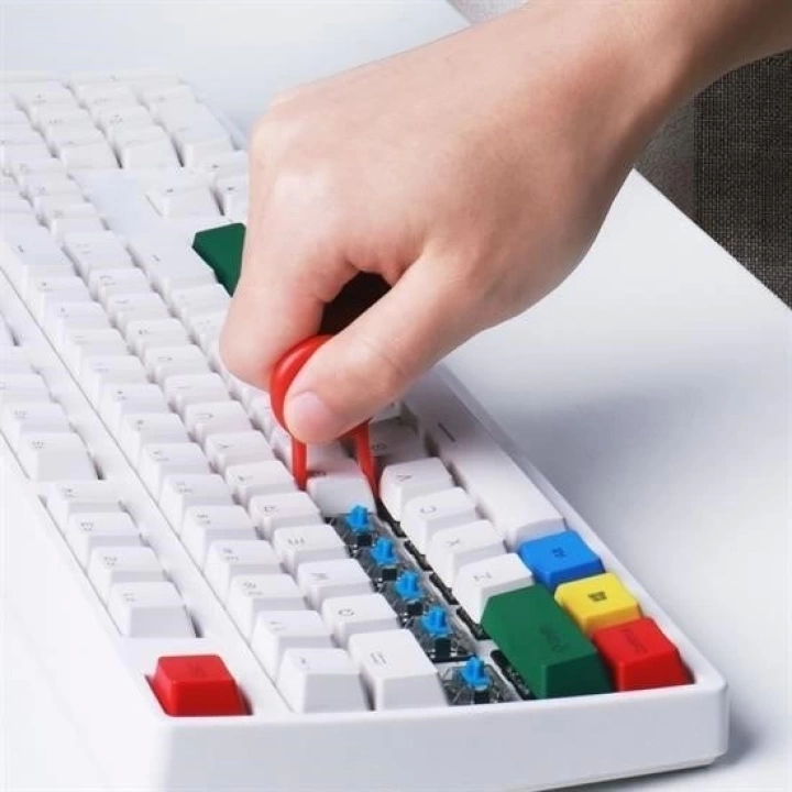 BFS  Çok Amaçlı Kırmızı Hassas Fırça Başlıklı  Bilgisayar Laptop Temizleme Fırçası
