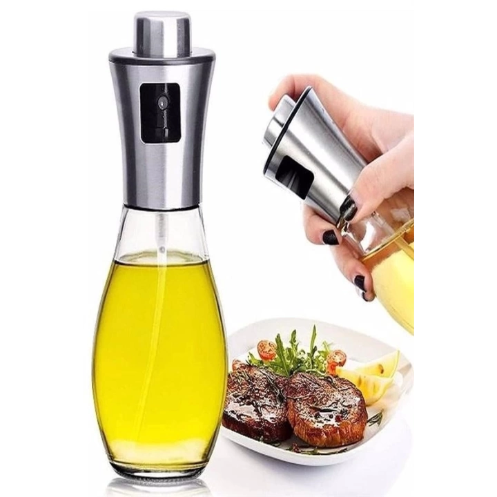 BFS  Çok Amaçlı Spreyli Sızdırmaz Cam Şişe Yağdanlık Limon Sirke Sos Püskürtücü Dağıtıcı Sprey