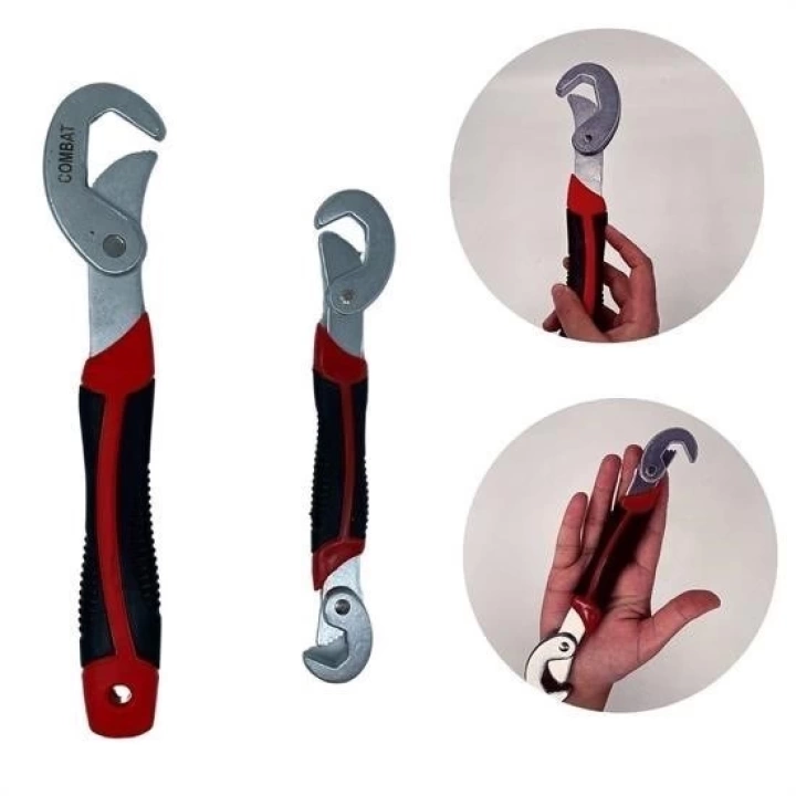 BFS  Çok Fonksiyonlu Ergonomik  Ayarlanabilir Büyük Küçük Akıllı Pense Anahtar 2li Set