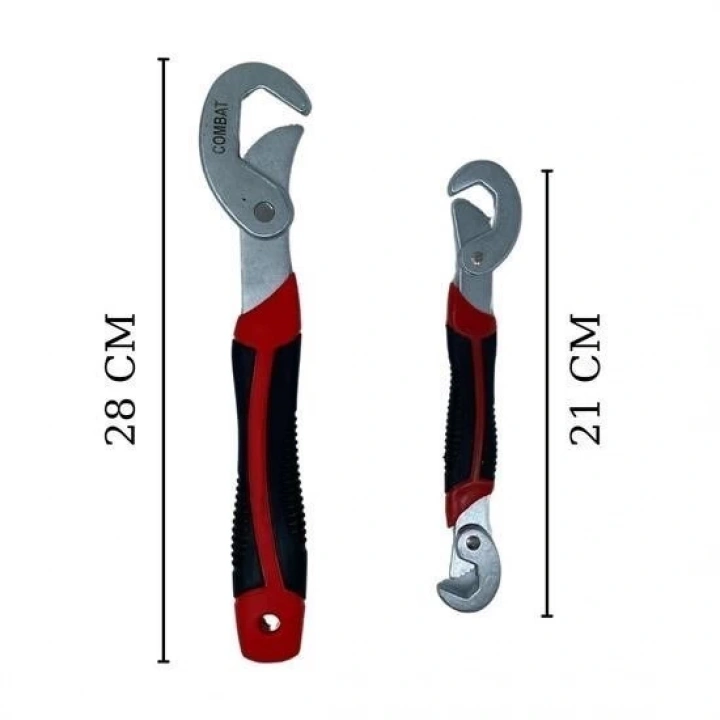 BFS  Çok Fonksiyonlu Ergonomik  Ayarlanabilir Büyük Küçük Akıllı Pense Anahtar 2li Set