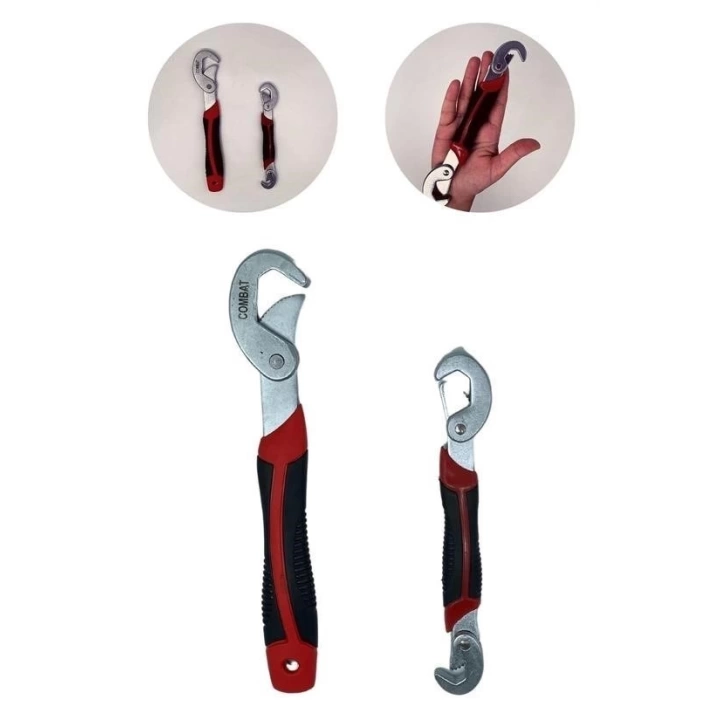 BFS  Çok Fonksiyonlu Ergonomik  Ayarlanabilir Büyük Küçük Akıllı Pense Anahtar 2li Set