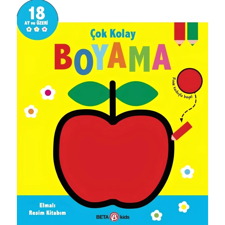 BFS  Çok Kolay Boyama Elmalı Resim Kitabım