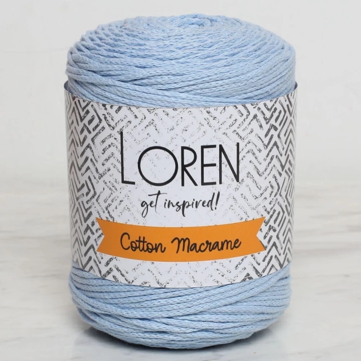 BFS  Cotton Macrame Bebe Mavi - R051 - 34375