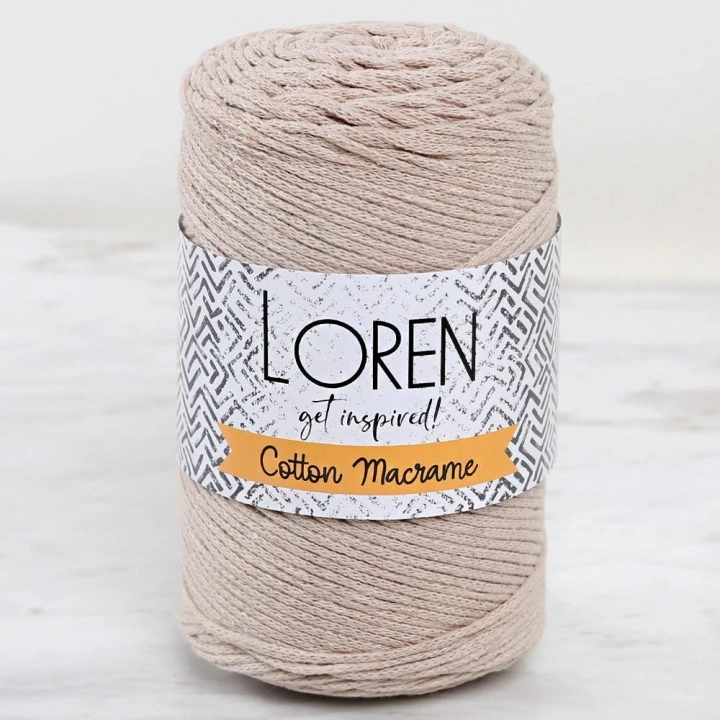 BFS  Cotton Macrame Bej - R084 - 34363