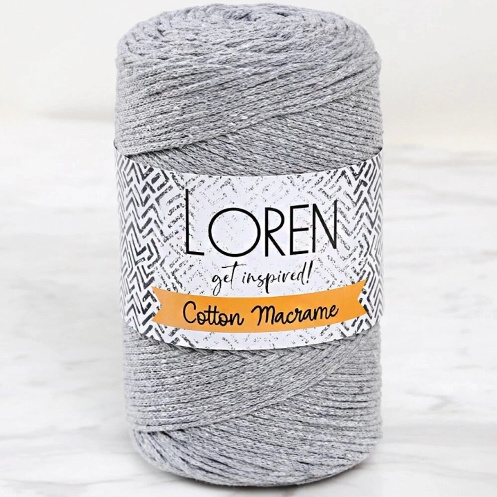 BFS  Cotton Macrame Gri - R082 - 34357
