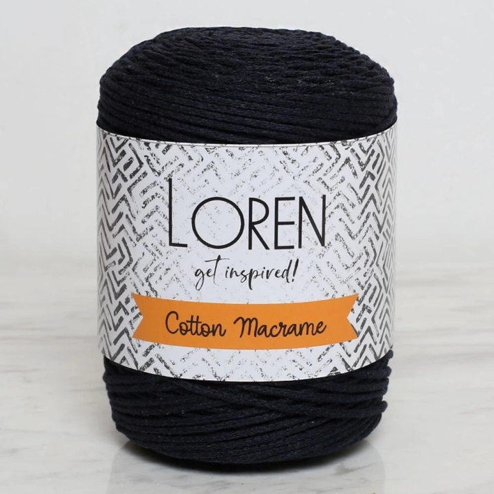 BFS  Cotton Macrame Lacivert - R005 - 34361