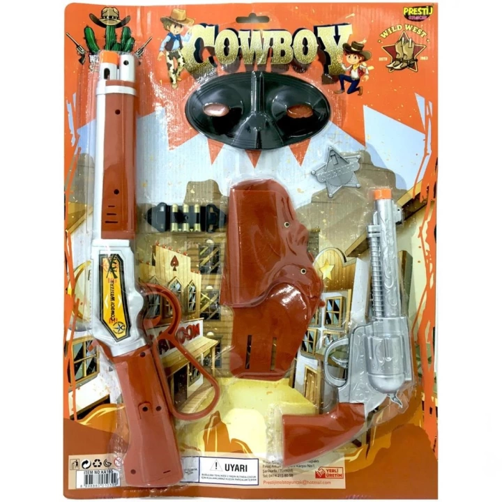BFS   Cowboy Kılıflı Kartela Kovboy Seti