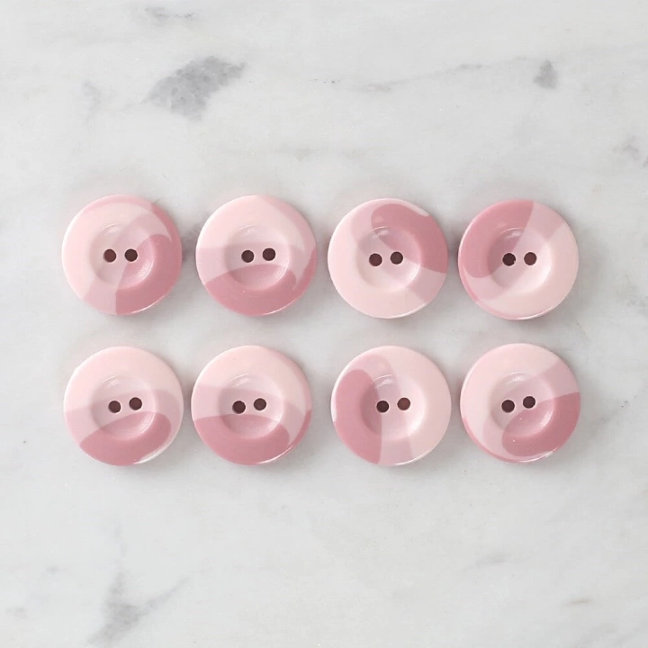 BFS  Crafts 8li Düğme Pembe - 1123